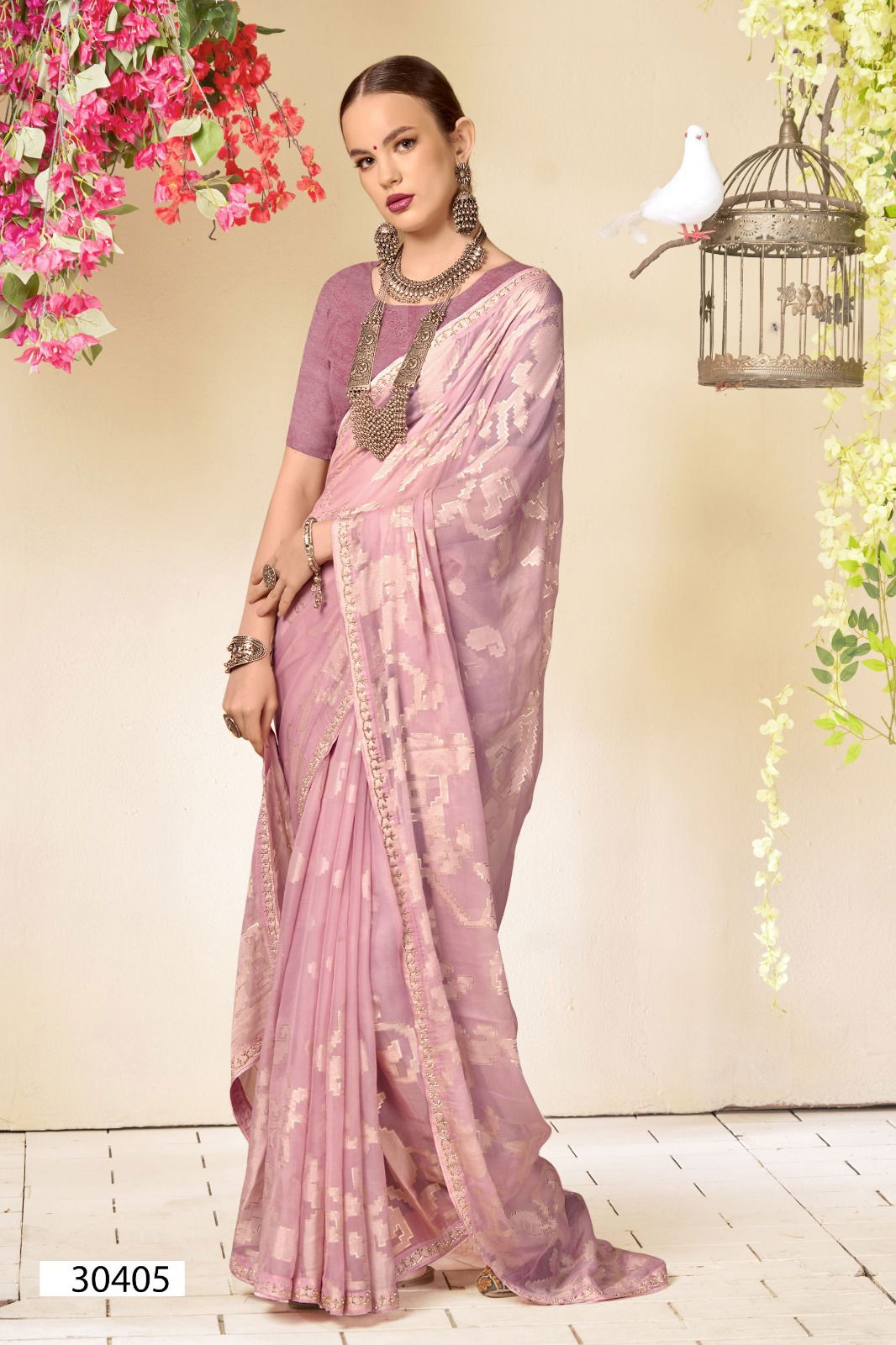 Agnira By Vallabhi Swarovski Work Brasso Sarees Wholesale Shop In Surat